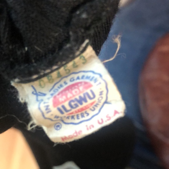 Vintage sleeveless, turtleneck, ribbed knit dress- zipper in back - Act III - Picture 11 of 11